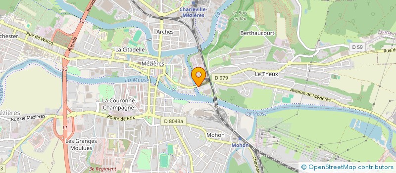 localisation de l'entreprise 922 660 675   ROCROI