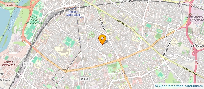 localisation de l'entreprise 922 663 422  à ANGERS