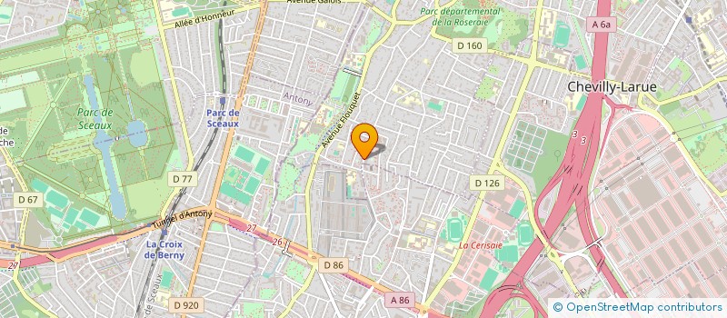 localisation de l'entreprise 922 663 646   L'HAY-LES-ROSES