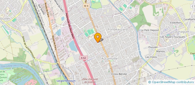 localisation de l'entreprise 922 666 961 à AUCAMVILLE