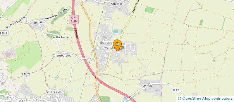 localisation de l'entreprise 922 670 146   RIOM