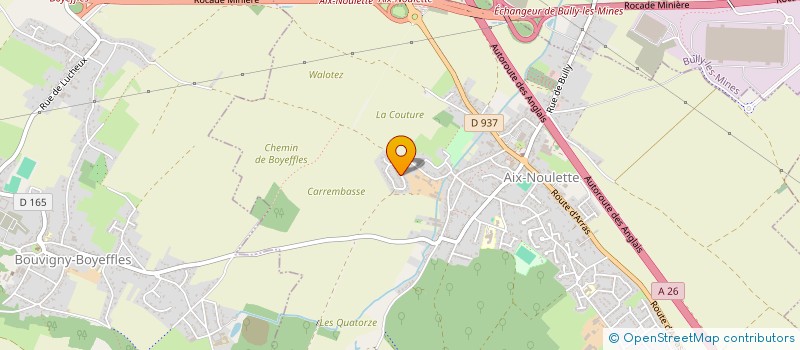 localisation de l'entreprise 922 675 939   AIX-NOULETTE