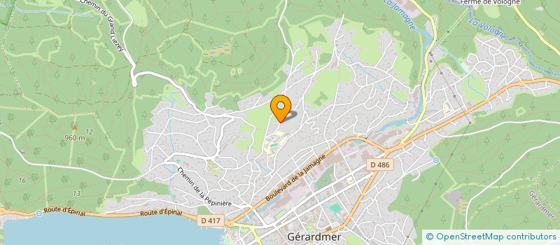 localisation de l'entreprise 922 682 380   GERARDMER