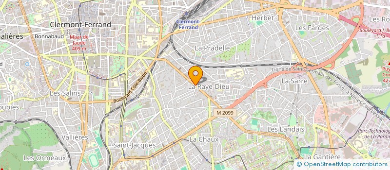 localisation de l'entreprise 922 683 818   CLERMONT-FERRAND