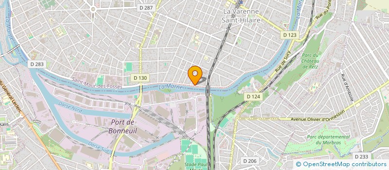 localisation de l'entreprise 922 691 787   SAINT-MAUR-DES-FOSSES