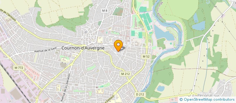 localisation de l'entreprise 922 696 273   COURNON-D'AUVERGNE