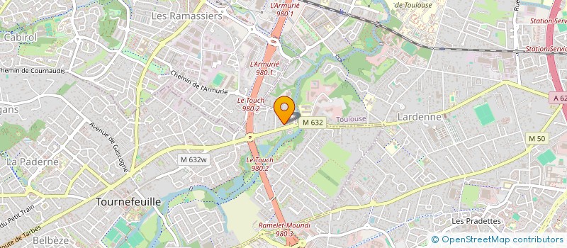 localisation de l'entreprise 922 697 560   TOURNEFEUILLE