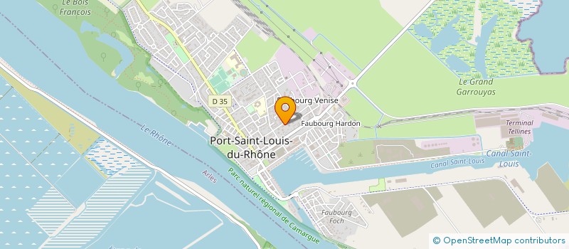 localisation de l'entreprise 922 697 909  à PORT-SAINT-LOUIS-DU-RHONE