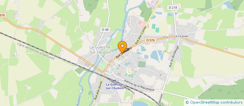 localisation de l'entreprise 922 702 402   LA GUERCHE-SUR-L'AUBOIS