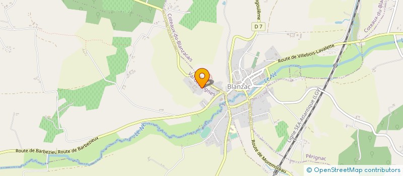 localisation de l'entreprise 922 705 751   PEYRAT-DE-BELLAC