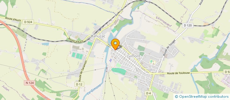 localisation de l'entreprise 922 708 771   GIMONT