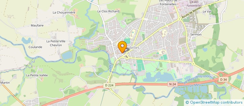 localisation de l'entreprise 922 709 266   MORDELLES