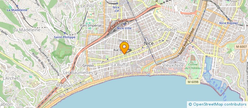 localisation de l'entreprise 922 709 944   NICE