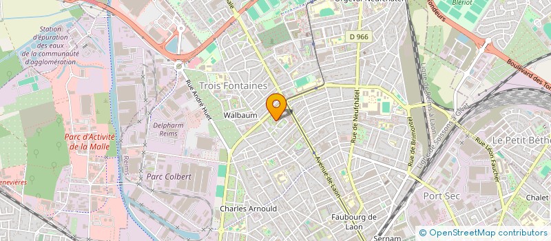 localisation de l'entreprise 922 710 009   REIMS