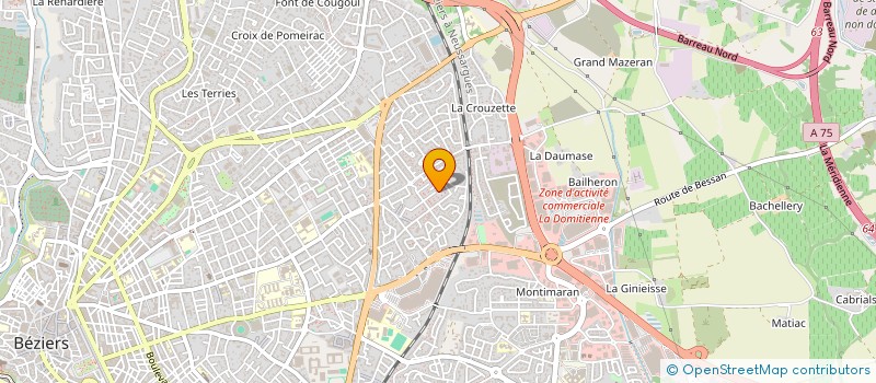 localisation de l'entreprise 922 755 087 à BEZIERS