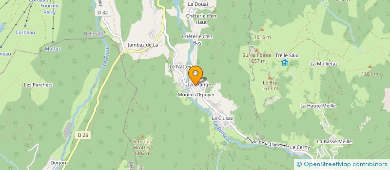 localisation de l'entreprise 922 757 547   BELLEVAUX