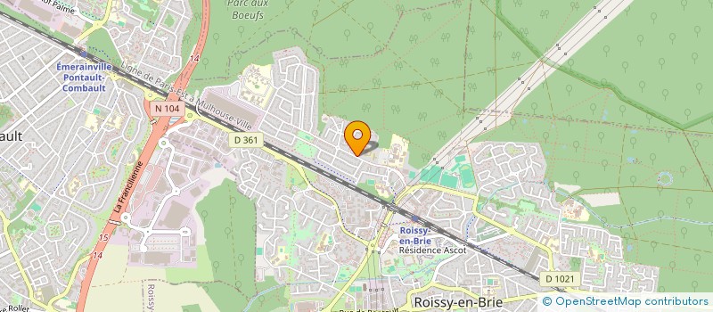 localisation de l'entreprise 922 763 289 à MEAUX