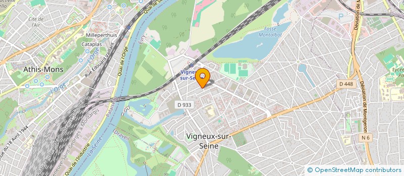 localisation de l'entreprise 922 764 584  à BOISSY-SAINT-LEGER