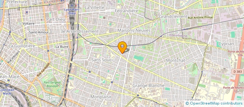 localisation de l'entreprise 922 769 526   LYON