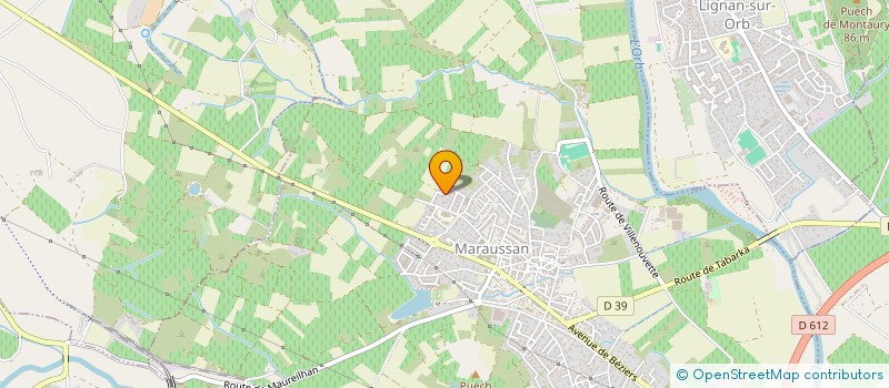 localisation de l'entreprise 922 777 347   MARAUSSAN