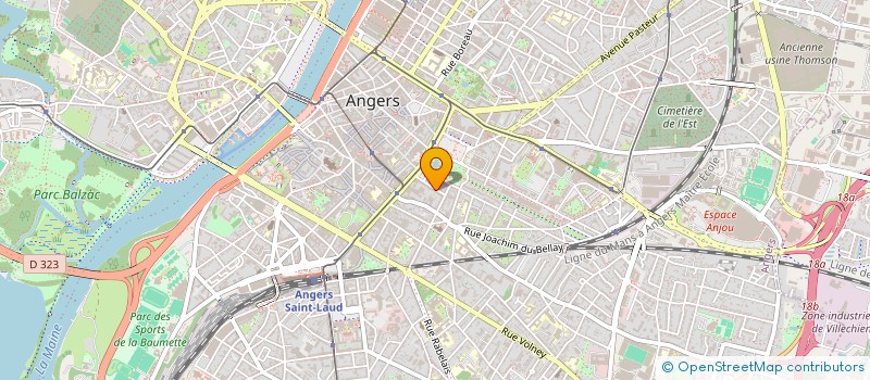 localisation de l'entreprise 922 791 751  à ANGERS