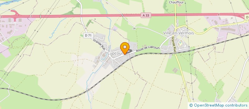 localisation de l'entreprise 922 801 329   LUPCOURT