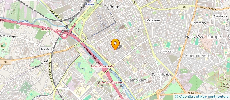 localisation de l'entreprise 922 834 353   REIMS