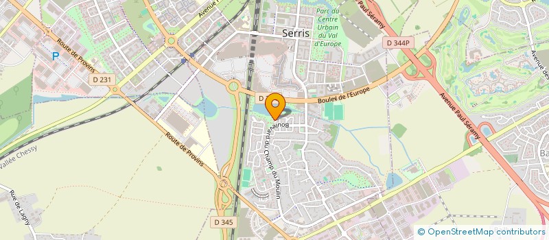 localisation de l'entreprise 922 838 206   SERRIS