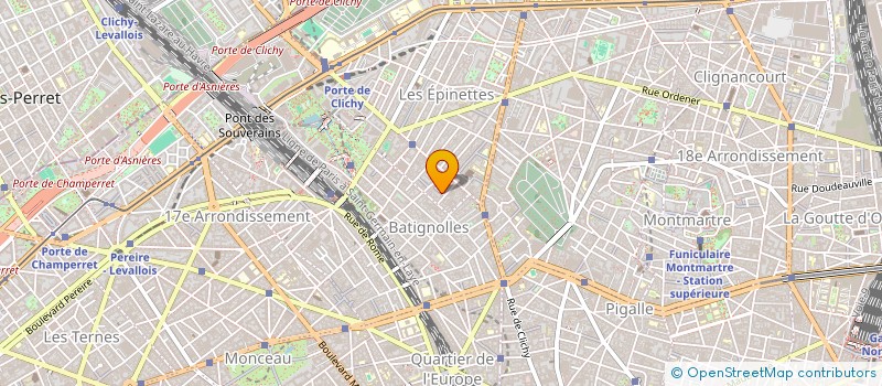 localisation de l'entreprise 922 845 185   PARIS