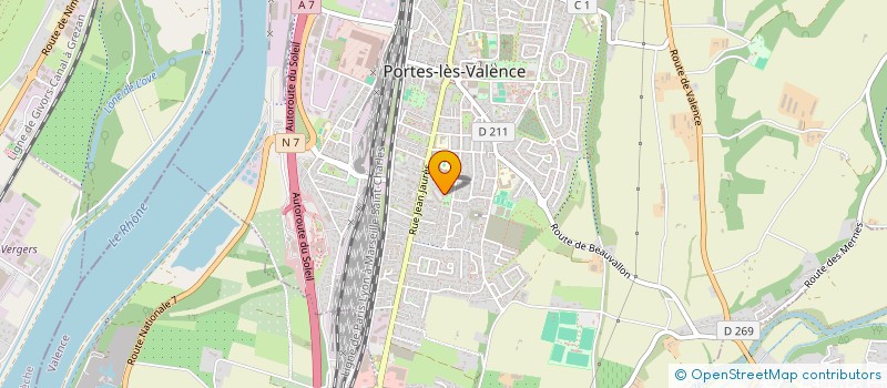 localisation de l'entreprise 922 851 118   PORTES-LES-VALENCE