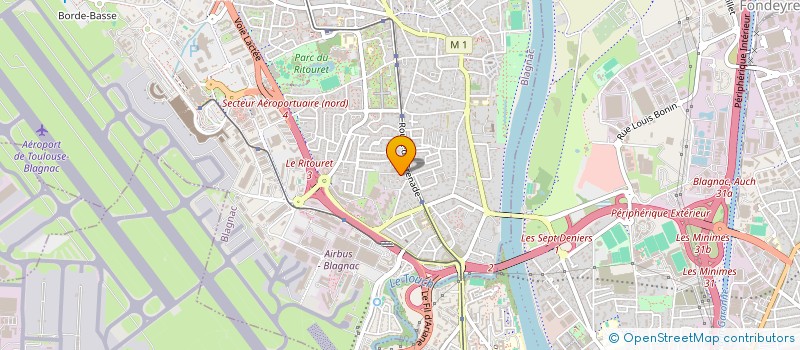 localisation de l'entreprise 922 852 074   BLAGNAC