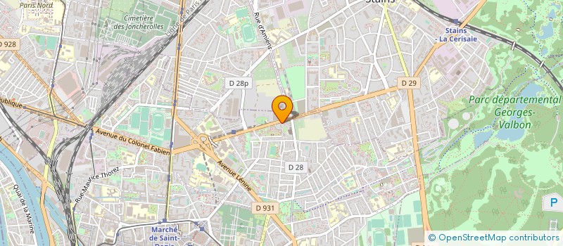 localisation de l'entreprise 922 861 943   SAINT-DENIS