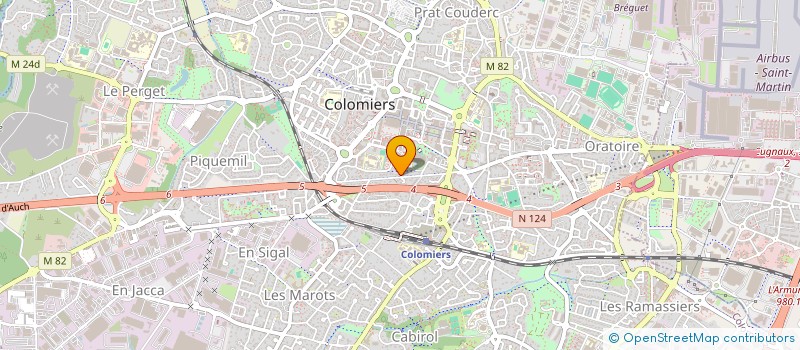 localisation de l'entreprise 922 869 433 à COLOMIERS