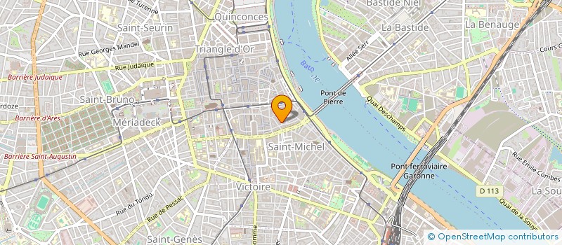 localisation de l'entreprise 922 869 573   LE BOUSCAT