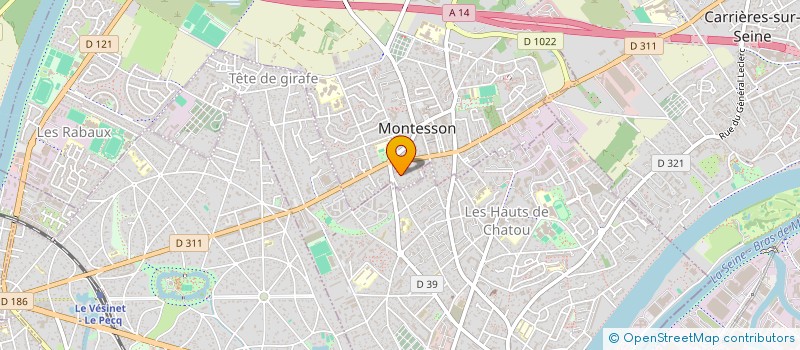 localisation de l'entreprise 922 877 121   MONTESSON