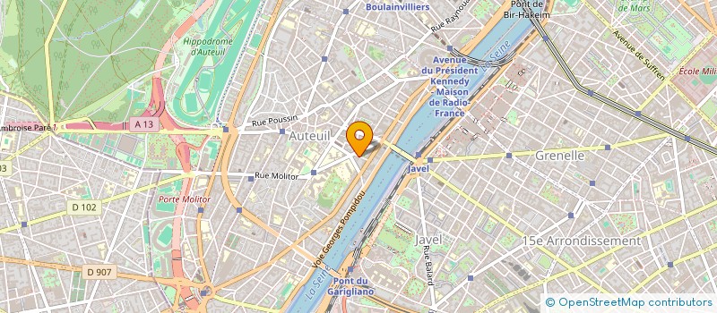 localisation de l'entreprise 922 889 373   PARIS