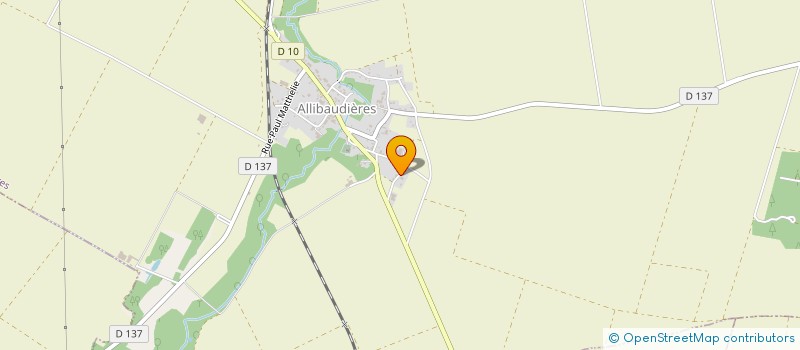 localisation de l'entreprise 922 894 795   ALLIBAUDIERES