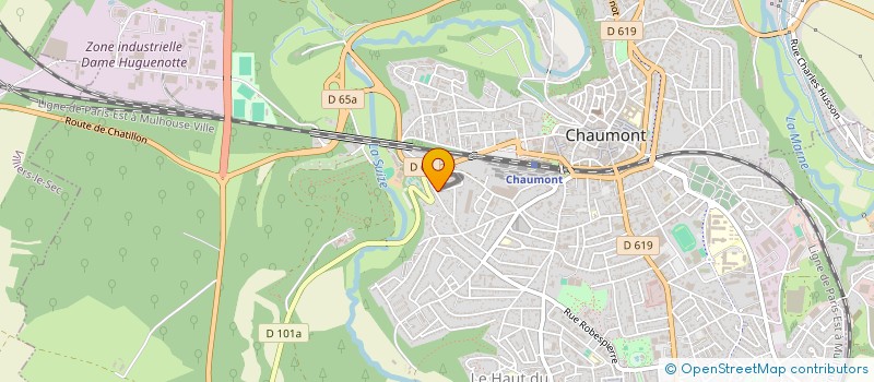 localisation de l'entreprise 922 898 622 à CHAUMONT