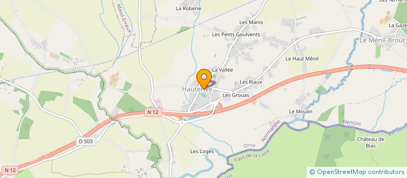 localisation de l'entreprise 922 905 559 à HAUTERIVE