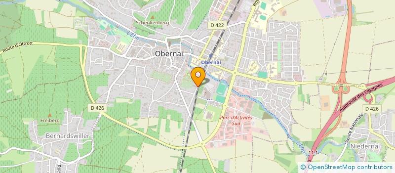 localisation de l'entreprise 922 907 100 à MOLSHEIM