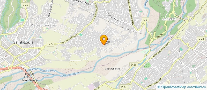 localisation de l'entreprise 922 919 576   SAINT-LOUIS