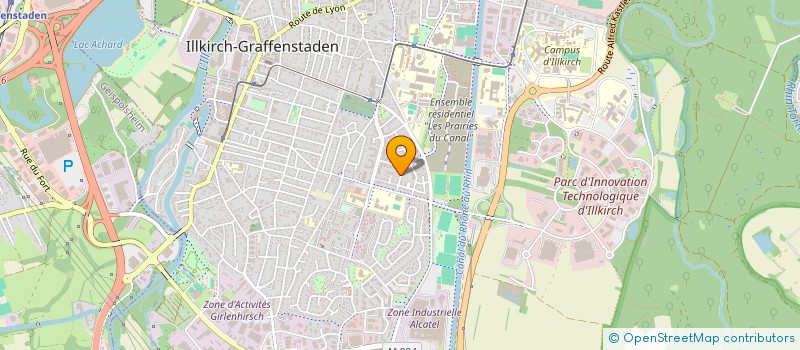 localisation de l'entreprise 922 920 624   STRASBOURG