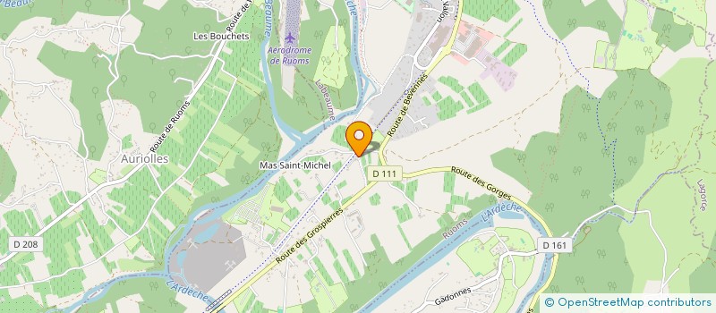 localisation de l'entreprise 922 924 014   VILLENEUVE-DE-BERG