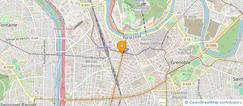 localisation de l'entreprise 922 933 460   VOIRON