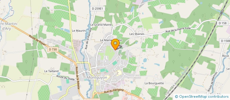 localisation de l'entreprise 922 940 283   BORDEAUX