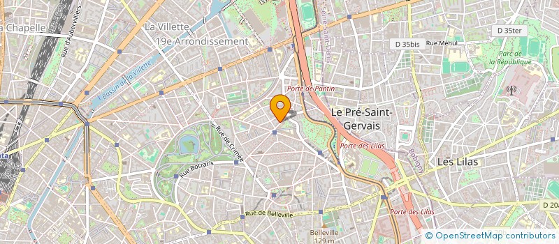 localisation de l'entreprise 922 970 421   PARIS