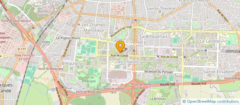 localisation de l'entreprise 922 971 387   RENNES