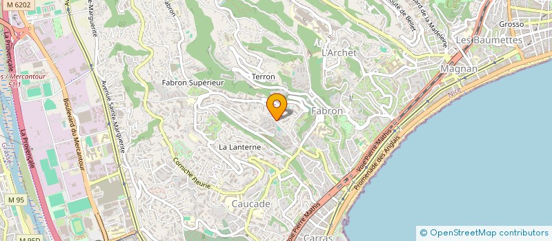 localisation de l'entreprise 922 981 758 à NICE