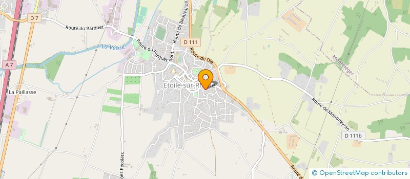 localisation de l'entreprise 922 984 745   ETOILE-SUR-RHONE