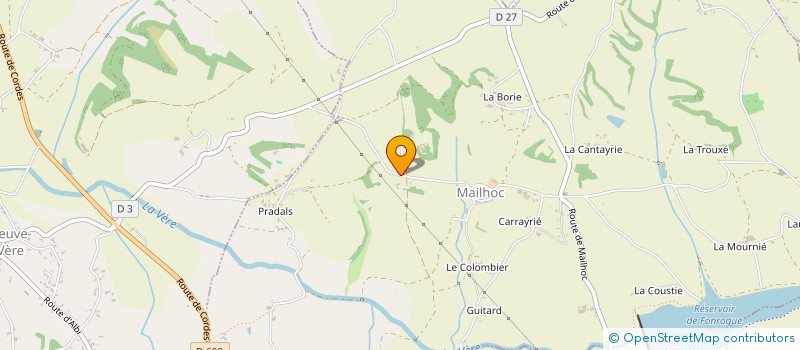 localisation de l'entreprise 923 002 620   MAILHOC